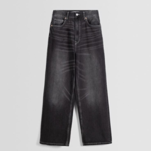 jeans for men black side straight fit