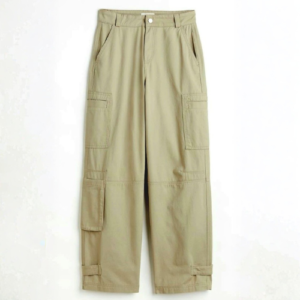 lite brown colour cargo pant baggy