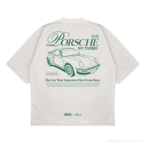 white green print over size tshirt