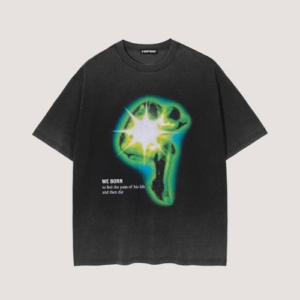 round neck black over Size black Tshirt