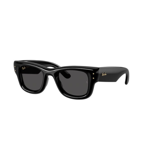 rayban glass black